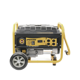 Generador a Gasolina / Planta de Emergencia 3kW (7HP), 110Vca, Encendido de Jalón, Jaula con Ruedas para Fácil Traslado