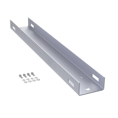 Montaje de Poste Para Gabinetes OSP ComLine de 1200 mm de alto (25 UR), De Aluminio, Color Negro
