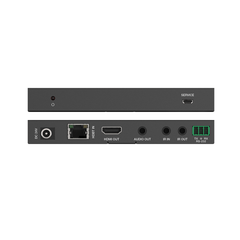 Splitter mas Extensor de Video | 1x4 | ProAV | HDBaseT™ | 120m en 4K@60Hz | 150m en 1080p@60Hz | Cat6/6a/7 | Gestión Avanzada EDID | Control IR y RS232 | PoC | Salida de Audio