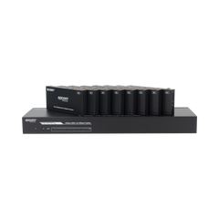 Splitter mas Extensor de Video | 1x8 | ProAV | HDBaseT™ | 120m en 4K@60Hz | 150m en 1080p@60Hz | Cat6/6a/7 | Gestión Avanzada EDID | Control IR y RS232 | PoC | Salida de Audio