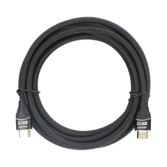 Cable HDMI de 3 Metros (9.84 Pies) | Alta Definición | Longitud | Versión 2.0 | Alta Velocidad 18Gbps | 4K@60Hz | Conectores Chapados en Oro | Tipo Redondo