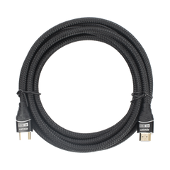 Cable HDMI de 3m | Alta Definición | Longitud | Version 2.0 | Alta velocidad 18Gbps | 4K@60Hz | Conectores Chapados en Oro | Tipo Redondo
