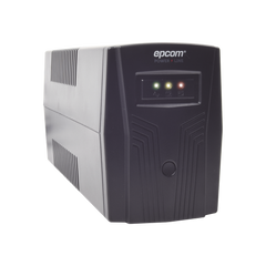 UPS de 600VA/360W / Protección contra Descarga, Sobretensión y Picos Transitorios / Entrada y Salida 120 Vca / Clavija NEMA 5-15P / 4 Tomas NEMA 5-15R/ Sin Protector RJ11 ni RJ45
