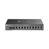 Router Omada VPN / SDN Multi-WAN 1G / Switch con PoE y Controlador / 2 puerto WAN/LAN SFP 1G / 1 Puerto RJ45 WAN / 1 Puerto WAN/LAN RJ45 / 8 Puertos PoE+ LAN RJ45 / 24,980 Sesiones Concurrentes / Administración por Controlador Omada o Stand-Alone
