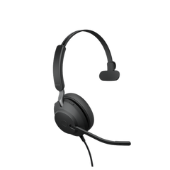Jabra Evolve 20 Mono con conexión USB, micrófono con cancelación de ruido de última generación, configuración Plug and Play, Certificación Microsoft Teams (4993-823-109)