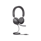 Jabra Jabra Evolve 2 40SE, Auricular stereo versión MS con aislamiento de ruido, conexión USB-A y indicador de ocupado (Busylight) (24189-999-999)