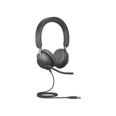 Jabra Jabra Evolve 2 40SE, Auricular stereo versión MS con aislamiento de ruido, conexión USB-A y indicador de ocupado (Busylight) (24189-999-999)