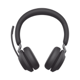 Jabra Evolve2 65, Auricular stereo versión UC con aislamiento de ruido activa, dongle USB-A indicador de ocupado (Busylight) (26599-989-999)