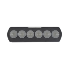 Luz de Trabajo Ultra brillante Rectangular, 6 LED, 1300 Lúmenes, 12-24 Vcd
