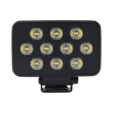Luz de Trabajo Ultra brillante Cuadrada, 10 LED, 8937 Lúmenes, 12-24 Vcd