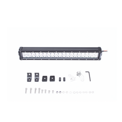 Barra de Luz de Trabajo Doble, 20 LED, 4750 Lumenes, 25 Pulgadas