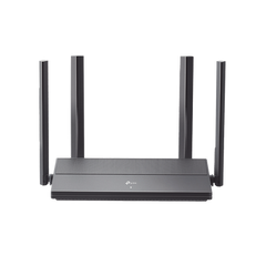 Router WiFi 6 AX 1500 Mbps / MU-MIMO 2X2 y OFDMA / 1 Puerto WAN 10/100/1000 Mbps / 3 Puertos LAN 10/100/1000 Mbps / 4 Antenas Beamforming / Seguridad WiFi WPA3