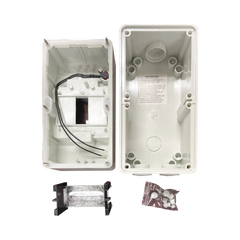 Gabinete Plástico para Exterior IP66 para Riel Din