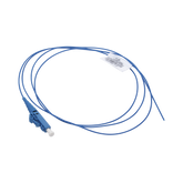 Pigtail de Fibra Óptica LC Simplex, Monomodo OS2 9/125, 900um, Color Azul, 2 Metros (6.56 Pies)