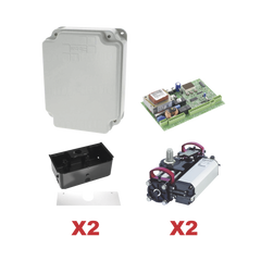 Kit de Operadores Subterraneos FAAC S800 a 115V Para Puertas Abatibles / Para Puertas de Hasta 2 Metros y 800 Kg
