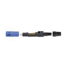 Conector Rápido de Instalación en Campo, Monomodo, SC/UPC, pre-pulido, re-terminable, ideal para Aplicaciones FTTx