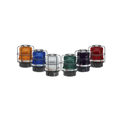 Fireball LED Luz de advertencia de color cuádruple para Clase I, División 2, Grupos A, B, C y D; Clase II, División 2, Grupos F y G; Clase III 120-240 VCA