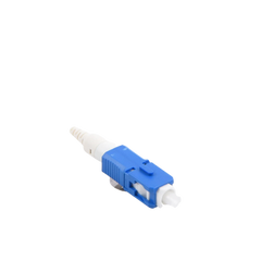 Conector de Fibra Óptica pre-pulido LightBow SC/UPC Simplex, Monomodo OS1/OS2, re-terminable, Color Azul