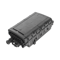Caja de Distribución de Fibra Óptica para 48 Empalmes con 16 Acopladores SC/APC, Enterrado Directo, IP68