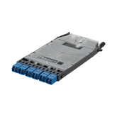 Cassette HD Flex? Con 6 Puertos LC Duplex (12 Fibras), Para Fibra Monomodo OS2, Color Azul