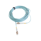 Jumper de Fibra Óptica Multimodo 50/125 XGLO OM3, LC-LC Duplex, OFNR, Color Aqua, 7 Metros (22.97 Pies)