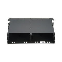 Panel de Distribución de Fibra Óptica, Acepta 12 Cassettes HD Flex y 144 Fibras por UR, Hasta 2 UR