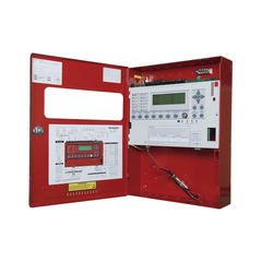 Panel De Detección De Incendio, Direccionable, 1 Lazo SLC, 127 puntos/bases sonoras por lazo, En Español, No Dialer, No Tarjeta Red, No Expandible, Color Rojo, Estandar, 120V, Serie FireNET Plus® (0100-16262)