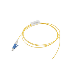 Pigtail de Fibra Óptica LC/UPC Simplex, Monomodo OS1/OS2 XGLO, OFNR, Color Amarillo, 1 Metro (3.28 Pies)