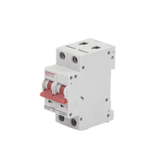Protección Térmica/ Interruptor 2P, 32A, Corriente Directa 800 Vcc para Aplicación Fotovoltaica Montaje Riel DIN