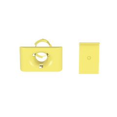 Accesorio de Salida a Tubo De 1.5 in (38 mm), Para Canaletas FiberRunner 4X4, 6X4, o 12X4, Color Amarillo