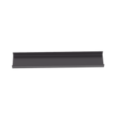 Canaleta FiberRunner™ 12X4, de PVC Rígido, Color Negro, 1.8 m de Largo
