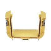 Union Recta "Cople", Para Canaleta FiberRunner™ 4X4, Color Amarillo