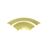 Tapa Opcional para Ángulo Recto de 90º Horizontal FRRA6X4LYL, Color Amarillo