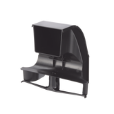 Bajada Para Canaleta FiberRunner™, Uso con Medidas 4x4, 6X4, 12X4, o 24X12, Con Reducción a 4X4, Color Negro
