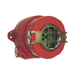 Detector De Flama Multi-Espectro Dual IR/UV, Tecnología Avanzada, Aluminio Libre de Cobre, Entradas 2x3/4" NPT, Certificaciones FM, cFM Clase I, División 1, Grupos A,B,C,D. Clase II División 1 Grupos E,F,G, Clase III