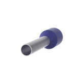 Ferrule Aislado PAN-TERM para Cable 14 AWG, Largo 12mm, DIN Color Azul. Paquete 500 Piezas