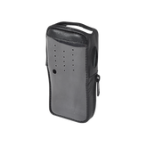 Funda de Piel Reforzada, Versión 2 de Fácil Acceso y Cubierta Frontal de Plástico Transparente para los Radios TK-2000KV2, TK-3000KV2