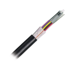 Cable de Fibra Óptica de 12 Hilos, OSP (Planta Externa), No Armada (Dieléctrica), 250um, Monomodo OS2, Precio Por Metro