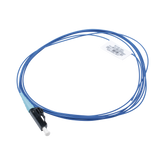 Pigtail de Fibra Óptica LC Simplex, Multimodo OM3 50/125, 900um, Color Aqua, 3 Metros (9.84 Pies)