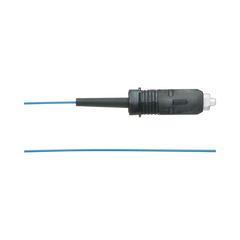 Pigtail de Fibra Óptica SC Simplex, Multimodo OM3 50/125, 900um, Color Aqua, 1 Metro