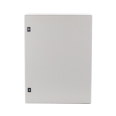 Gabinete de Acero, Nema 4 -IP 65 de 60 x 80 x 30 cm con Platina.
