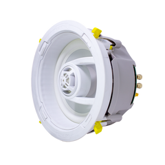 Ghost series, altavoz de 3 vías de plafón 9in, diseño trugrip sin herramientas, woofer de polipropileno blanco, 150w 8ohms