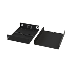 Gabinete Metálico para DVR/NVR. Tamaño Max. de DVR/NVR: 445 x 88 x 400mm (An.xAl.xProf.). Compatible con Fuente SLIM.