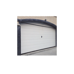 Puerta de Garage de Alta Calidad / Linea Central / Color Blanco 9X8 pies, AISLADA, Estilo Americana.