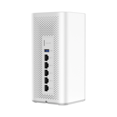 4 en 1: Firewall Nueva Generación, Router Wi-Fi, IP PBX (24 usuarios / 8 llamadas simultáneas), Switch, incluye un AP Wi-Fi 6 de doble banda