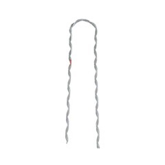 Remate Preformado para Fibra Óptica Figura 8, Span 100 m, para mensajero de acero con diámetro Φ 3.6 mm