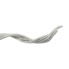 Remate Preformado de Acero Galvanizado para fibra Mini-ADSS, Diámetros 6-7 mm (Estructura de 4 hilos con Polvo Abrasivo)