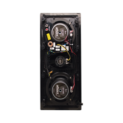 Altavoz LCR de pared | woofers dobles de 6.5'' | tweeter de seda suave de 1 | 125W | 8Ω