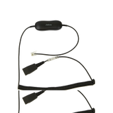 Cable para diademas BIZ1500, BIZ2300 y BIZ2400, para compatibilidad con telefonos AVAYA 96xx/16xx QD a RJ-9 (88001-03) (88001-04)