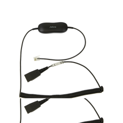 Cable para diademas BIZ1500, BIZ2300 y BIZ2400, para compatibilidad con telefonos AVAYA 96xx/16xx QD a RJ-9 (88001-03) (88001-04)